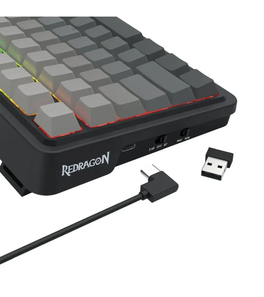 کیبورد بی سیم مکانیکال گیمینگ ردراگون EISA K686 GG PRO