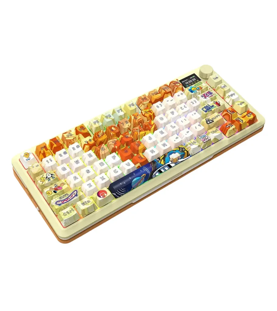 کیبورد بی سیم گیمینگ ردراگون FLEKACT K708 GF PRO RGB