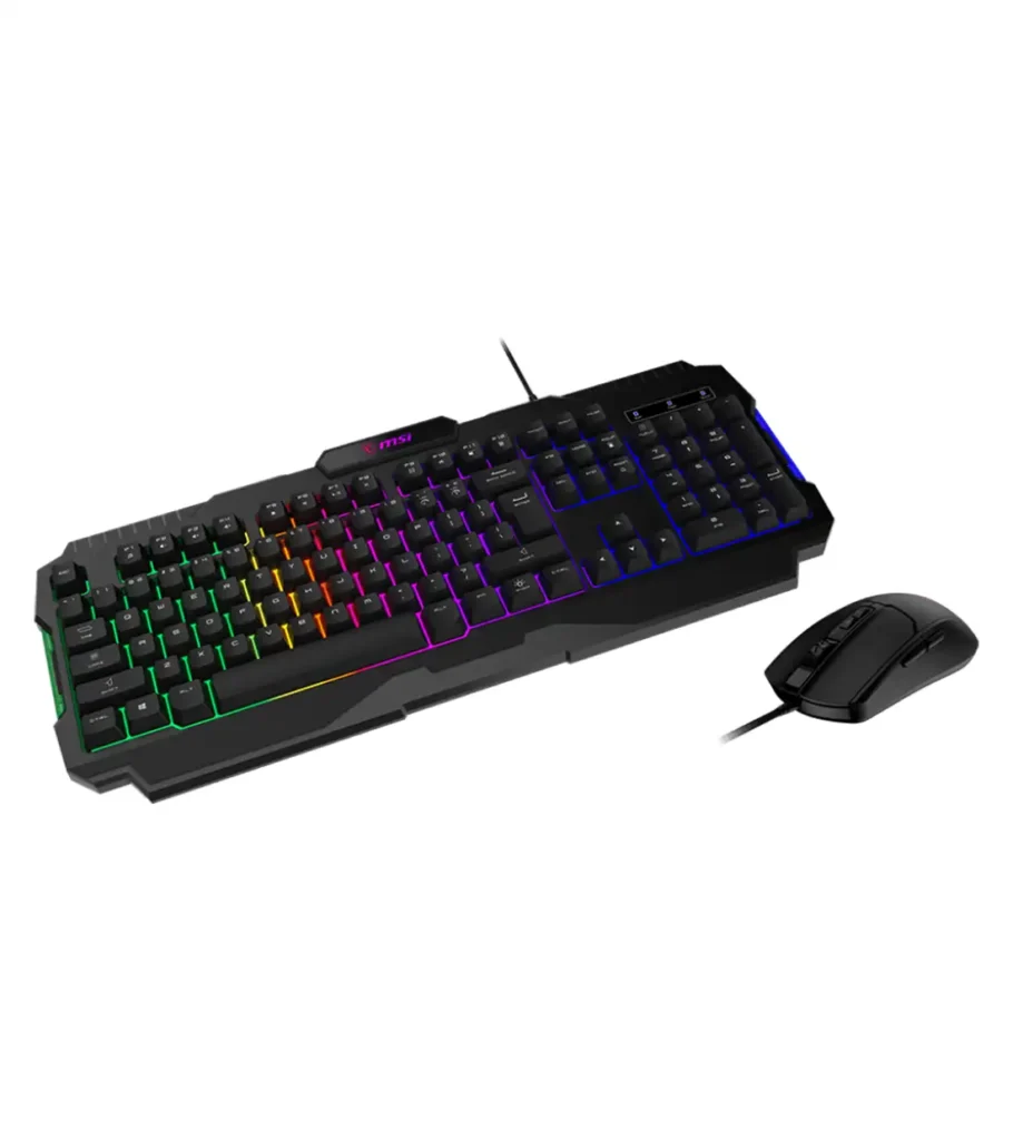 کیبورد و موس گیمینگ ام اس آی FORGE GK100 COMBO