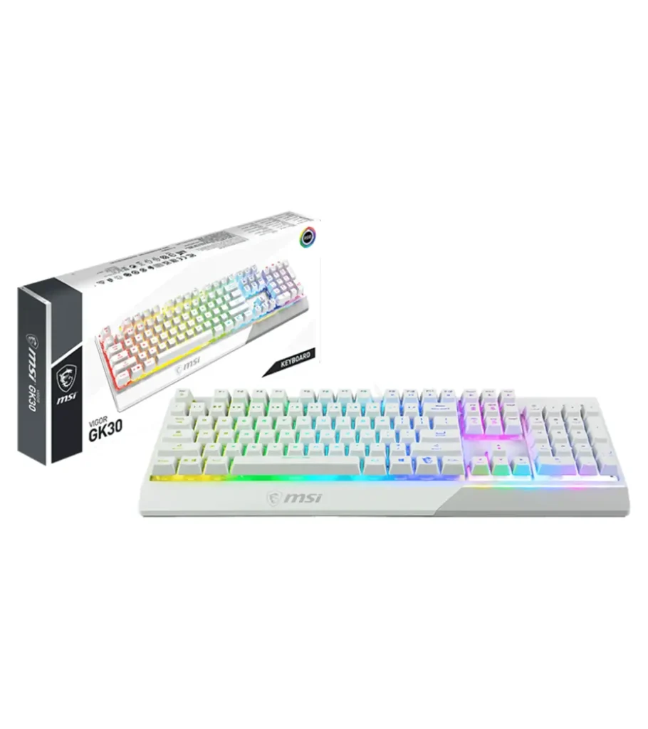 کیبورد مکانیکال گیمینگ ام اس آی VIGOR GK30 White