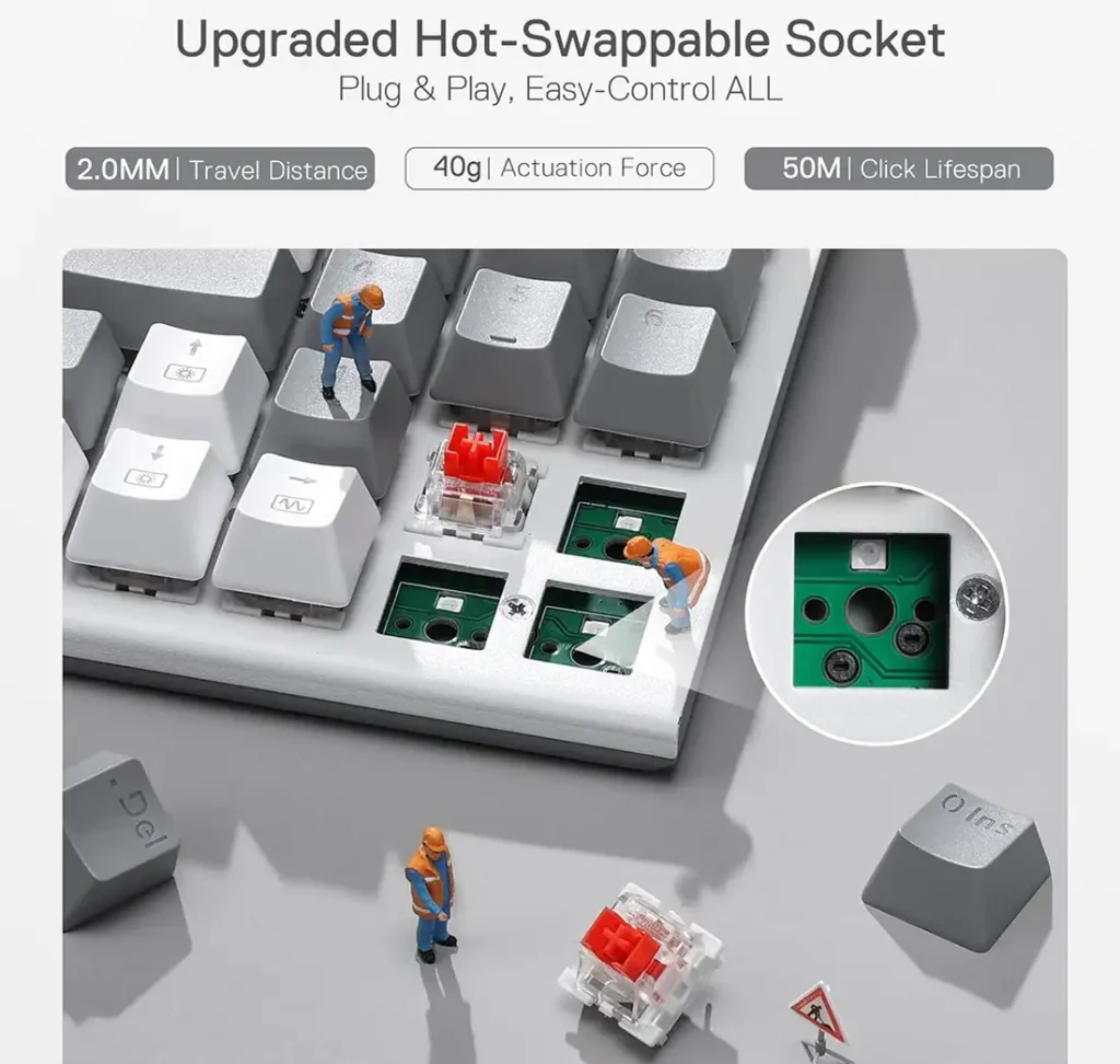 کیبورد مکانیکال گیمینگ ردراگون K655 RGB