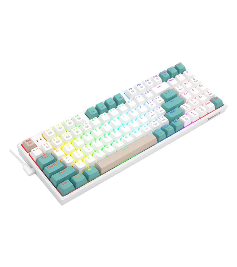 کیبورد بی سیم/باسیم مکانیکال گیمینگ ردراگون K643 WGC RGB PRO