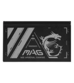 کیس و پاور گیمینگ ام اس آی MAG FORGE M100L + MAG A500N-H