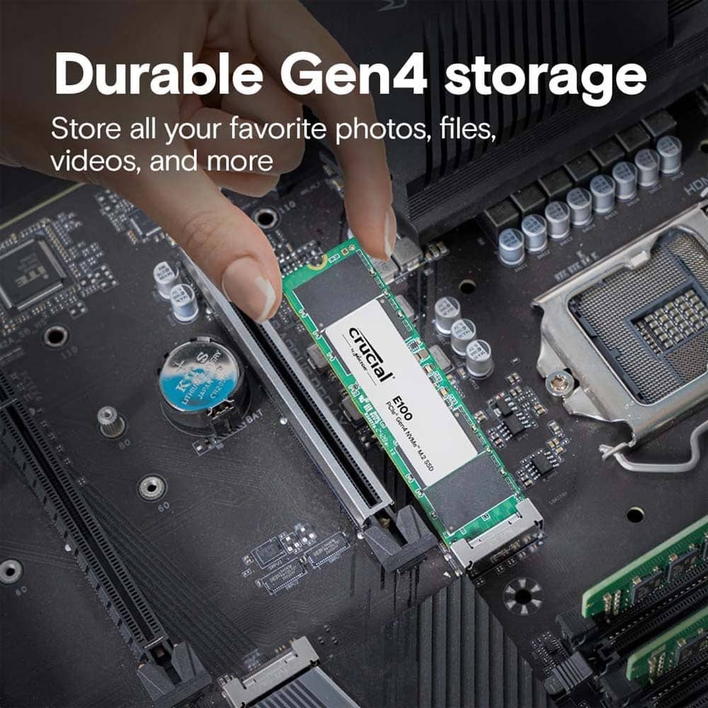 حافظه SSD کروشیال Crucial E100 1TB M.2 SSD Hard Drive