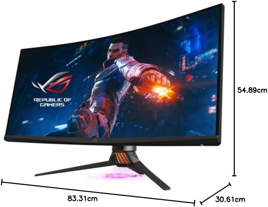 مانیتور خمیده گیمینگ 35 اینچ ایسوس مدل ROG SWIFT PG35VQ