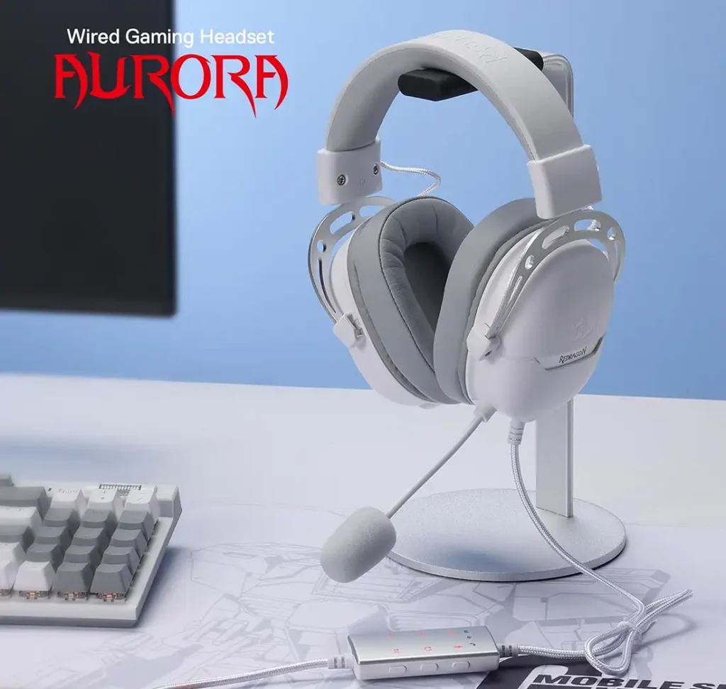 هدست گیمینگ ردراگون AURORA H376 White 
