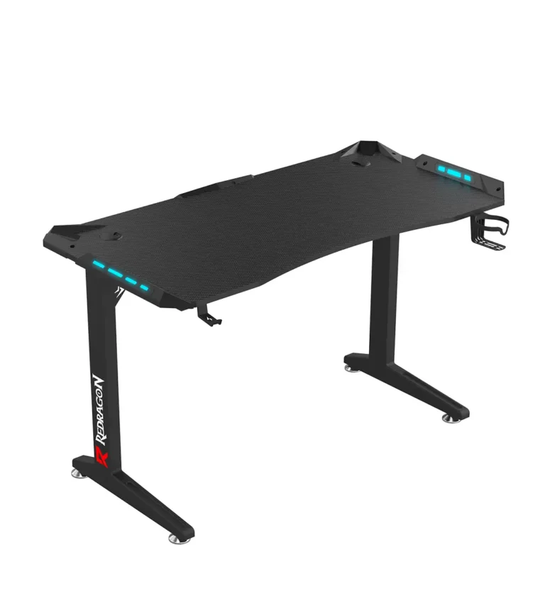 میز گیمینگ ردراگون GD-3101BK 140cm LED