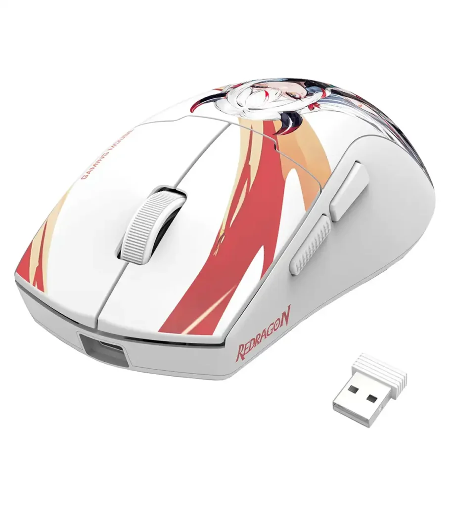 موس بی سیم گیمینگ ردراگون K1NG MAX M918