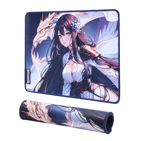 P046AnimeBlueGamingMousePadDeskMat_1_450x450 (1) موس پد گیمینگ ردراگون P046 S