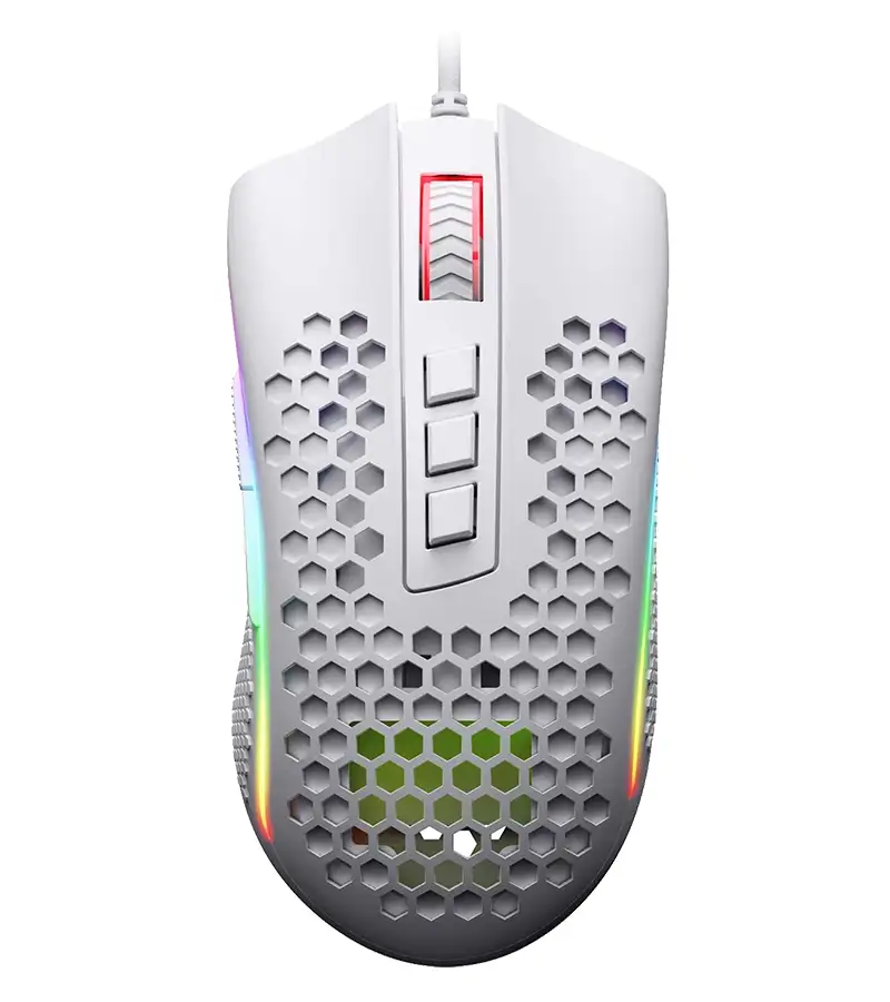 موس گیمینگ ردراگون Storm M808 White