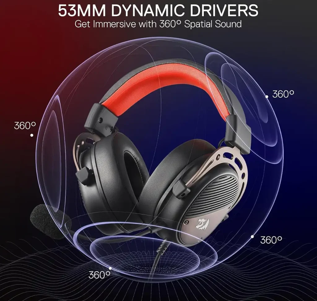 هدست گیمینگ ردراگون THORIDAL H730 Black