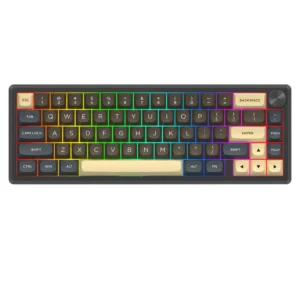 کیبورد بی سیم مکانیکال گیمینگ ردراگون URANUS PRO K727 CGY