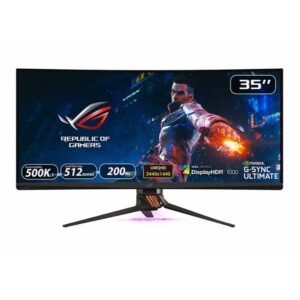 مانیتور خمیده گیمینگ 35 اینچ ایسوس مدل ROG SWIFT PG35VQ