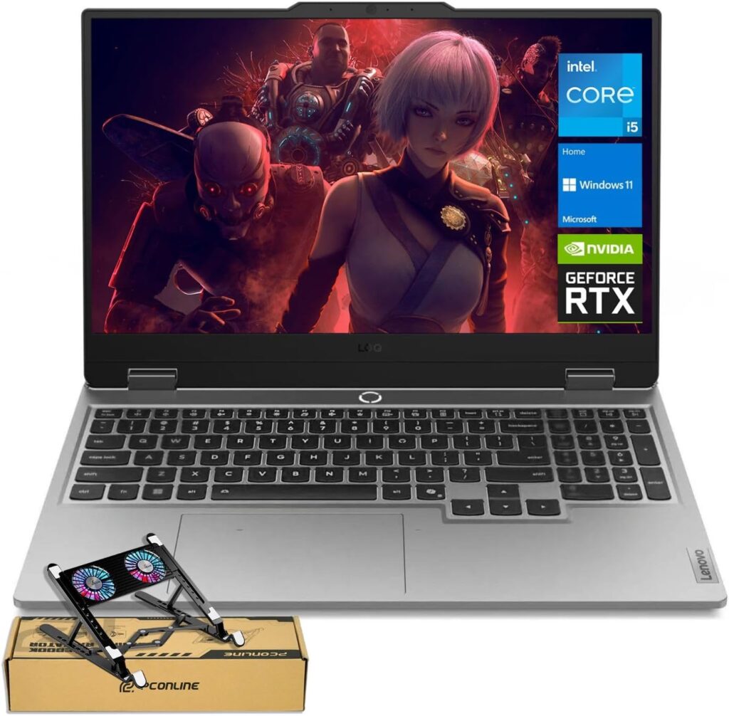 لپتاپ لنوو Lenovo LOQ 15IRX10 i5 13450HX 16GB RAM 512GB SSD RTX5050