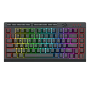 کیبورد بی سیم ممبران گیمینگ ردراگون CRESCENT K524 Pro RGB