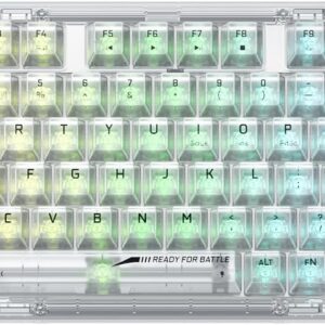 کیبورد بی سیم مکانیکال گیمینگ ردراگون ELF PRO K649-CT RGB