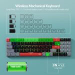 کیبورد بی سیم/باسیم مکانیکال گیمینگ ردراگون ASHE K626 RGB-PRO
