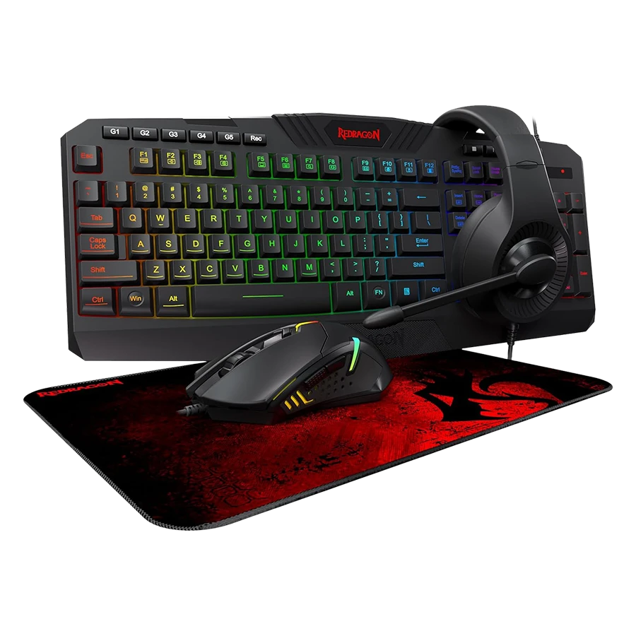 باندل گیمینگ کیبورد و موس ردراگون S101 BA 3
