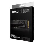 حافظه اس اس دی لکسار مدل NM620 M.2 2280 NVMe 256GB