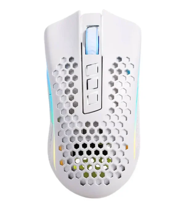 موس بی سیم گیمینگ ردراگون Storm Pro M808-KS White