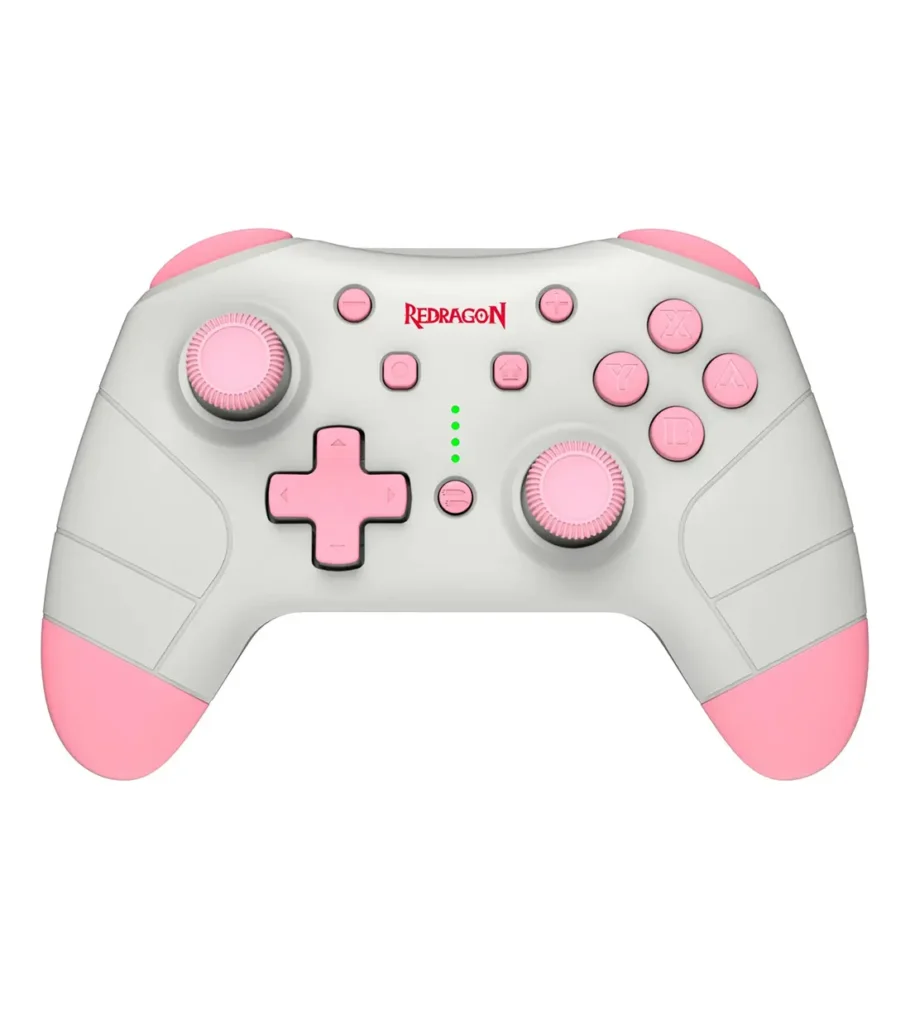 دسته بازی بی سیم ردراگون PLUTO G815 Pink
