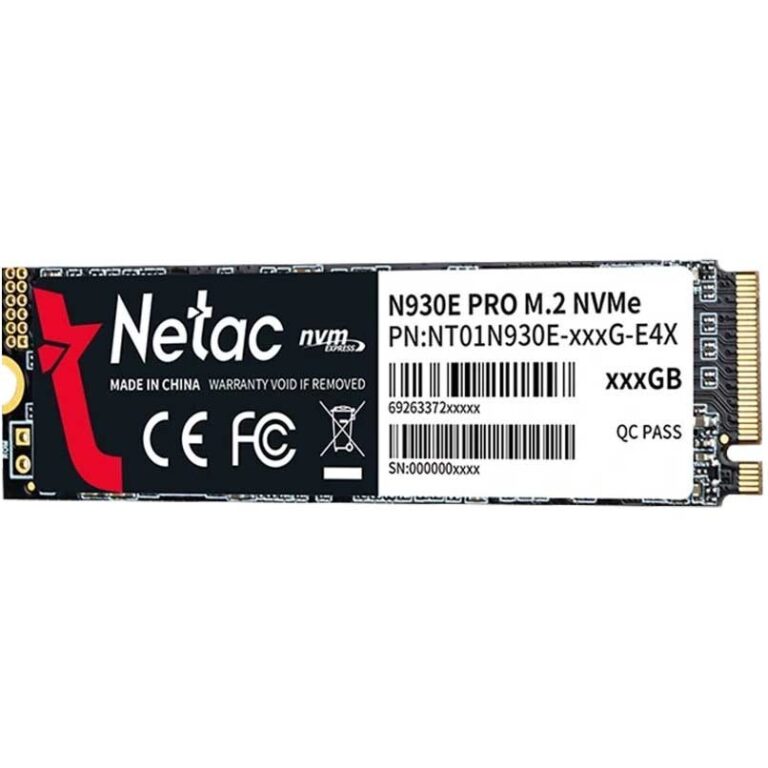 حافظه اس اس دی اینترنال نتاک N930E Pro M.2 2280 NVMe ظرفیت 1 ترابایت