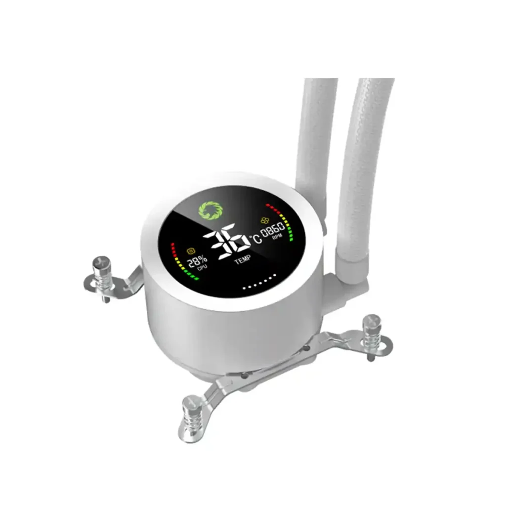 خنک کننده پردازنده مایع گیم مکس IceBurg 360 Digital White