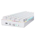 کیبورد بی سیم/باسیم مکانیکال گیمینگ ردراگون Draconic K530 White RGB - Image 2