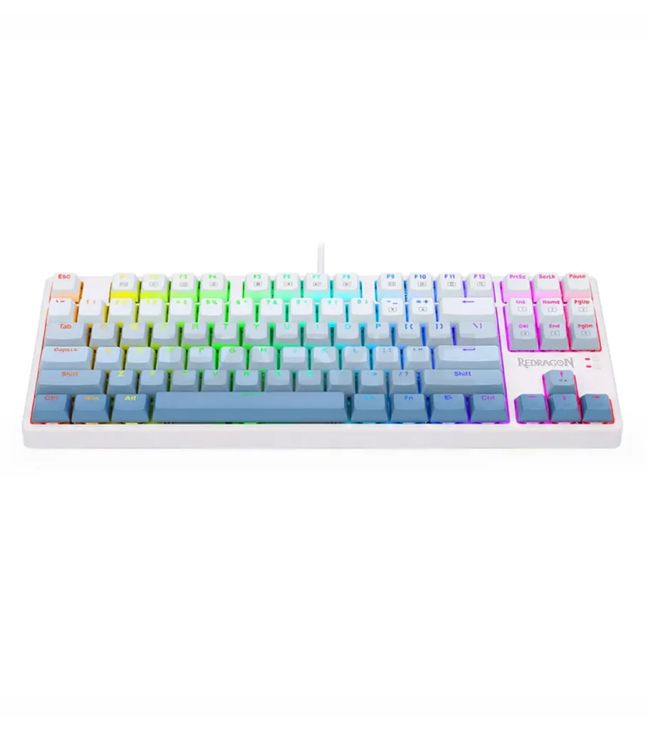 کیبورد مکانیکال گیمینگ ردراگون CASS K645 W-GB RGB