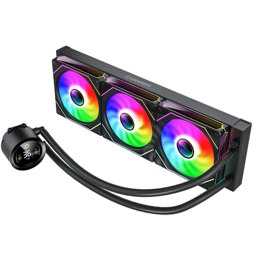 خنک کننده پردازنده مایع گیم مکس IceBurg 360 Digital Black