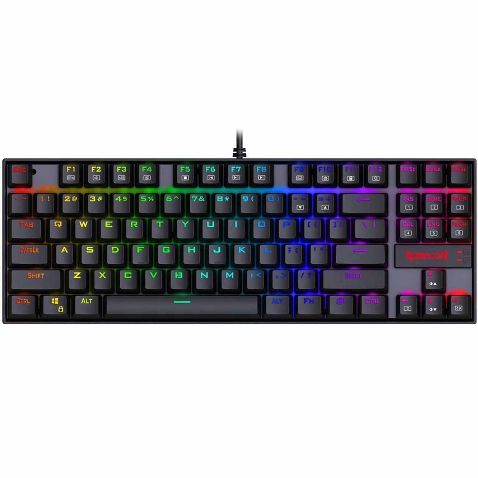 کیبورد مکانیکال گیمینگ ردراگون KUMARA K552 Black کیبورد مکانیکال گیمینگ ردراگون KUMARA K552 Black