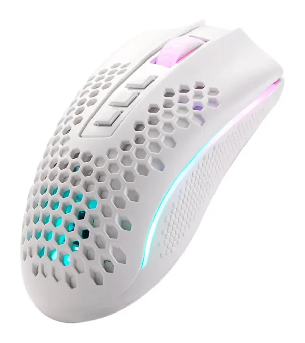 موس بی سیم گیمینگ ردراگون Storm Pro M808-KS White