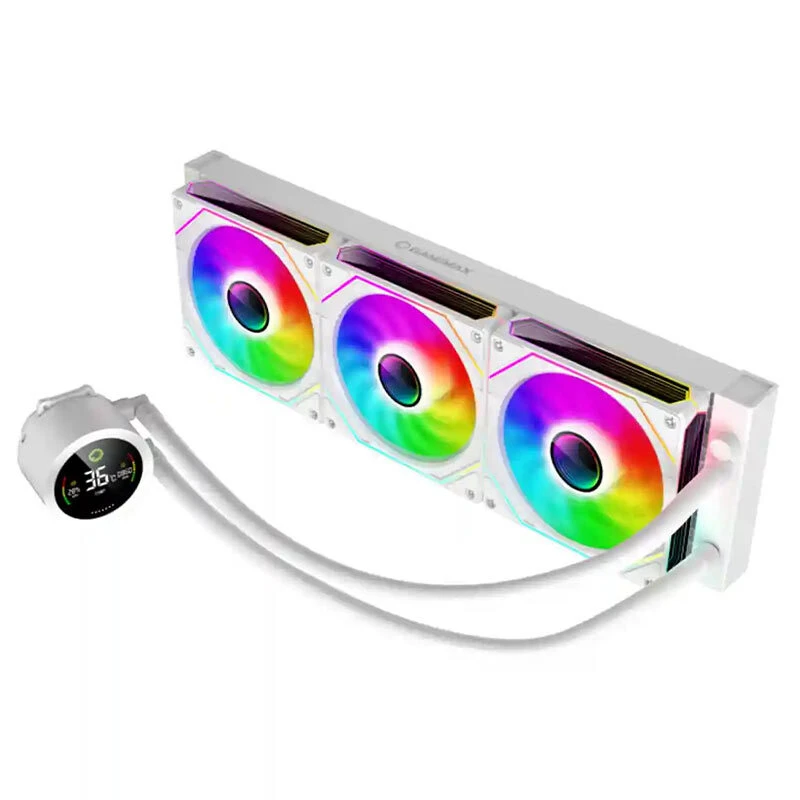 خنک کننده پردازنده مایع گیم مکس IceBurg 360 Digital White