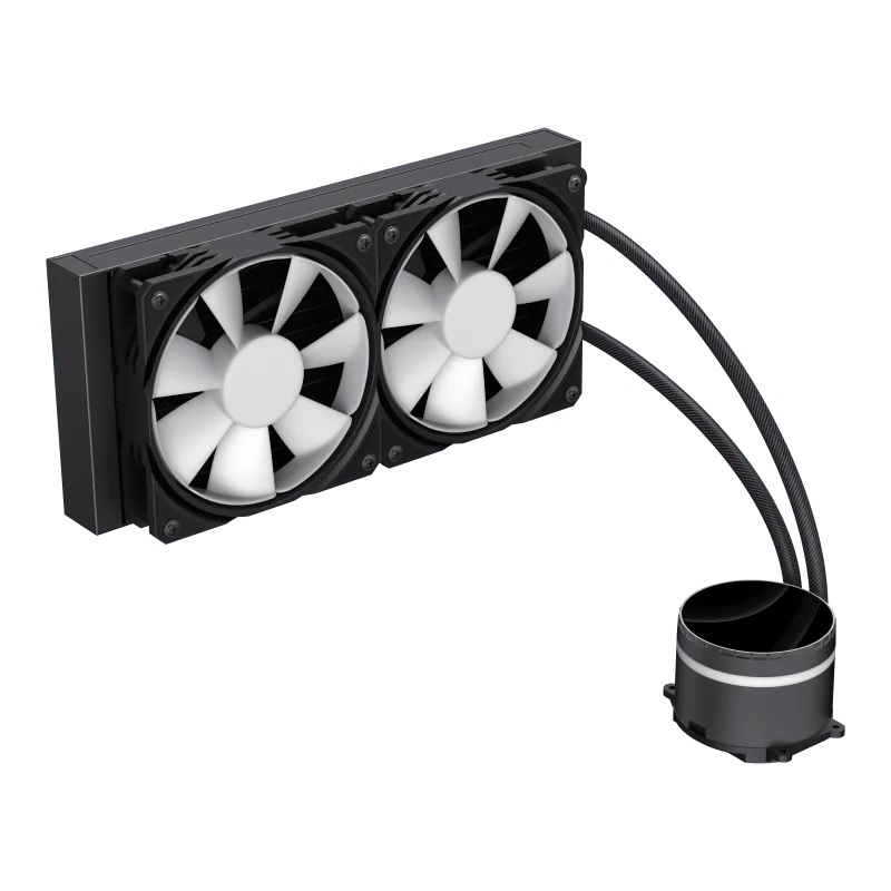 خنک کننده پردازنده مایع گیم مکس مدل ICEBURG 240 Infinity Black