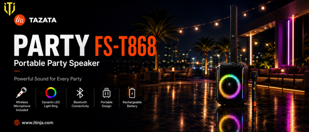 اسپیکر قابل حمل تازاتا PARTY FS-T868