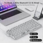 کیبورد بی سیم مکانیکال گیمینگ ردراگون ELF PRO K649-CT RGB - Image 2