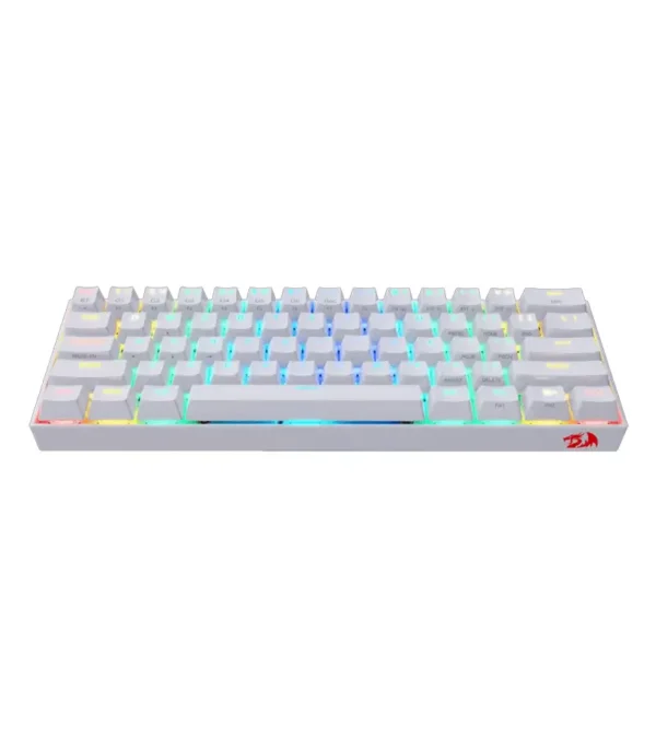 کیبورد بی سیم/باسیم مکانیکال گیمینگ ردراگون Draconic K530 White RGB - Image 4