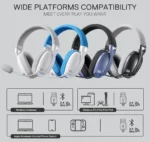 هدست بی سیم گیمینگ ردراگون Skuld H878WB