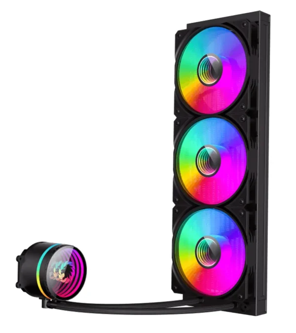 خنک کننده پردازنده مایع گیم مکس مدل ICEBURG 360 INFINITY BLACK