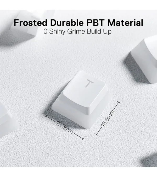 مجموعه کامل کلید کیبورد مکانیکال ردراگون A130 White - Image 3