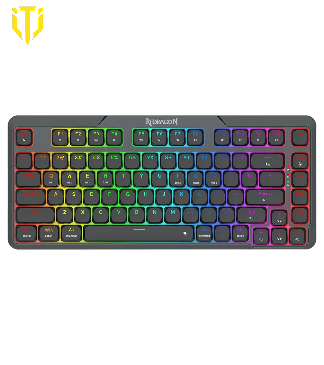 AETHER-K706-PRO-1-1 کیبورد بی سیم/باسیم مکانیکال گیمینگ ردراگون AETHER K706 PRO - Image 1