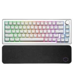 کیبورد گیمینگ کولرمستر مدل سفید CK721 White RED SWITCH