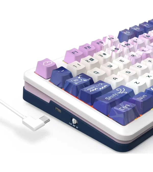 کیبورد بی سیم/باسیم مکانیکال گیمینگ ردراگون Cyrus PRO K681 ACG - Image 5