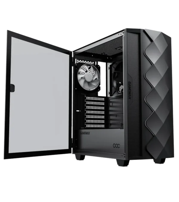 کیس-کامپیوتر-گیم-مکس GameMax Diamond COC ARGB Mid Tower black - Image 4