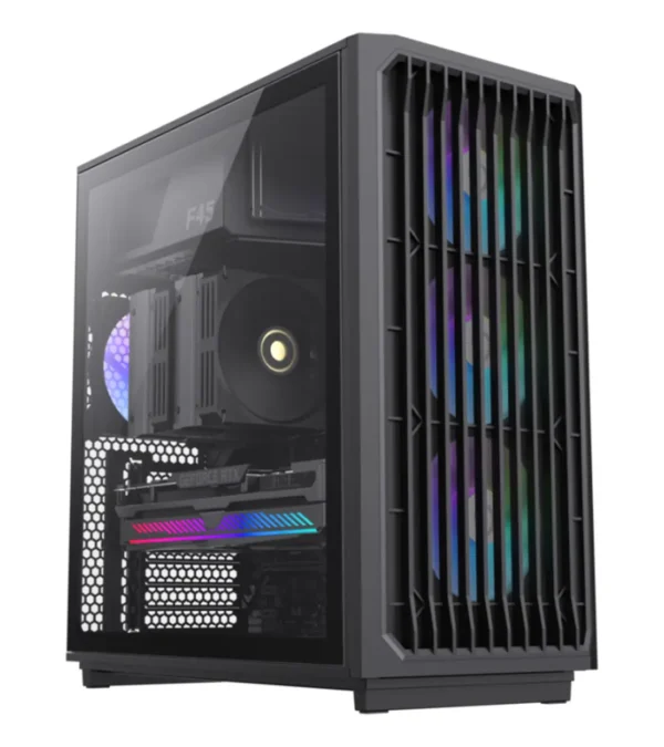 کیس گیمینگ گیم مکس F45 Black - Image 5