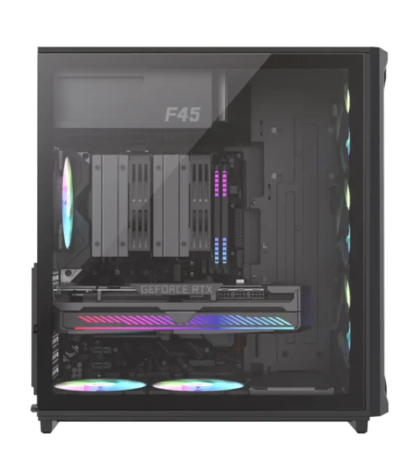 کیس گیمینگ گیم مکس F45 Black - Image 7