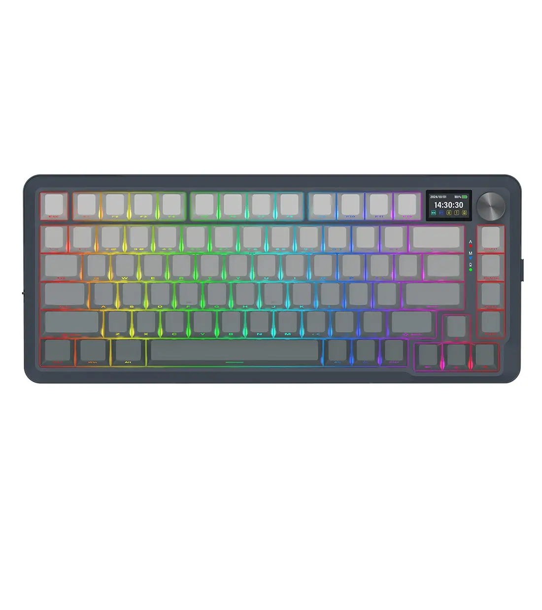 FLEKACT-K708-GG-PRO-1-1.webp کیبورد بی سیم گیمینگ ردراگون FLEKACT K708 GG PRO RGB - Image 1