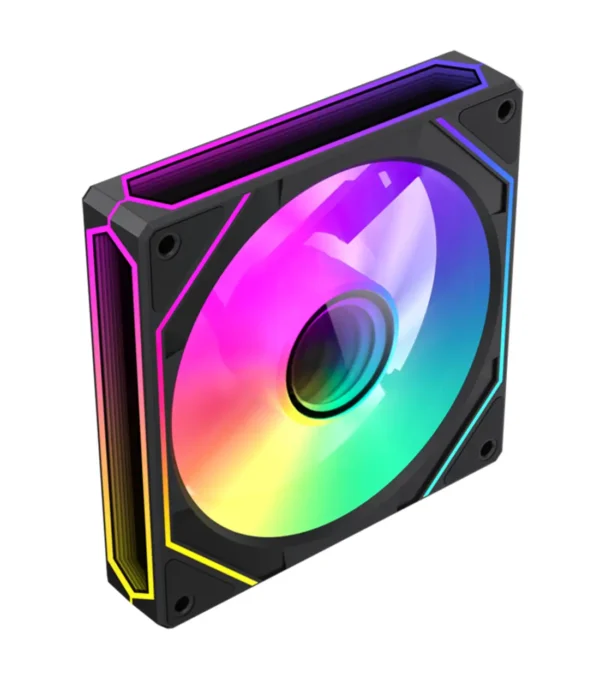 فن کیس گیم مکس FN12A-S8I Black - Image 3