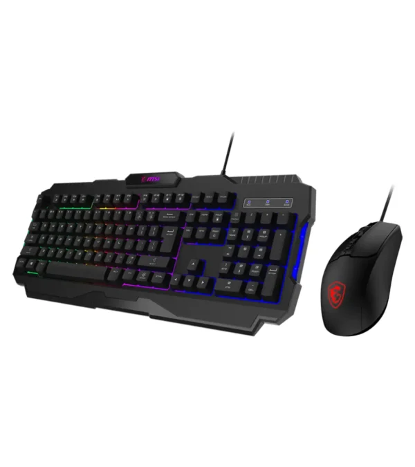 کیبورد و موس گیمینگ ام اس آی FORGE GK100 COMBO - Image 3