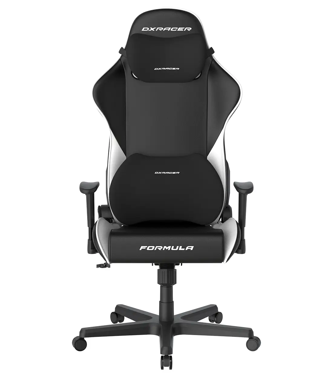 Formula-Series-2025-L-Black-White-1-1.webp صندلی گیمینگ دی ایکس ریسر Formula Series 2025 L Black White - Image 1